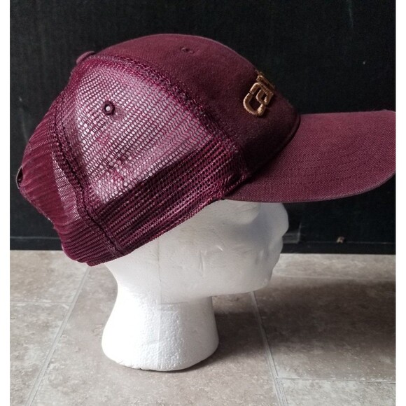 Carhartt Trucker Hat Burgundy - Picture 3 of 5